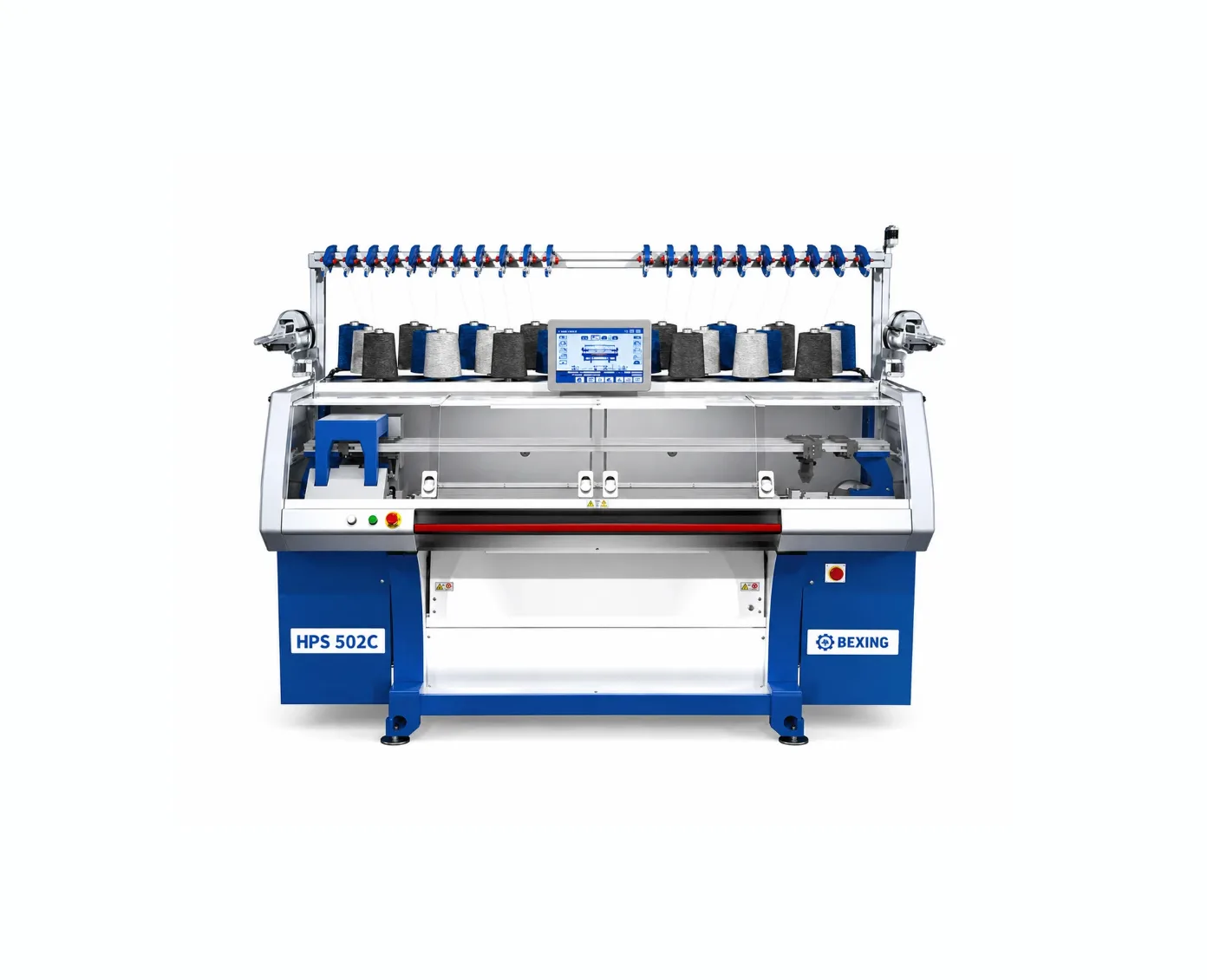 BEXING HPS 502C — 3 System Computerized Flat Knitting Machine
