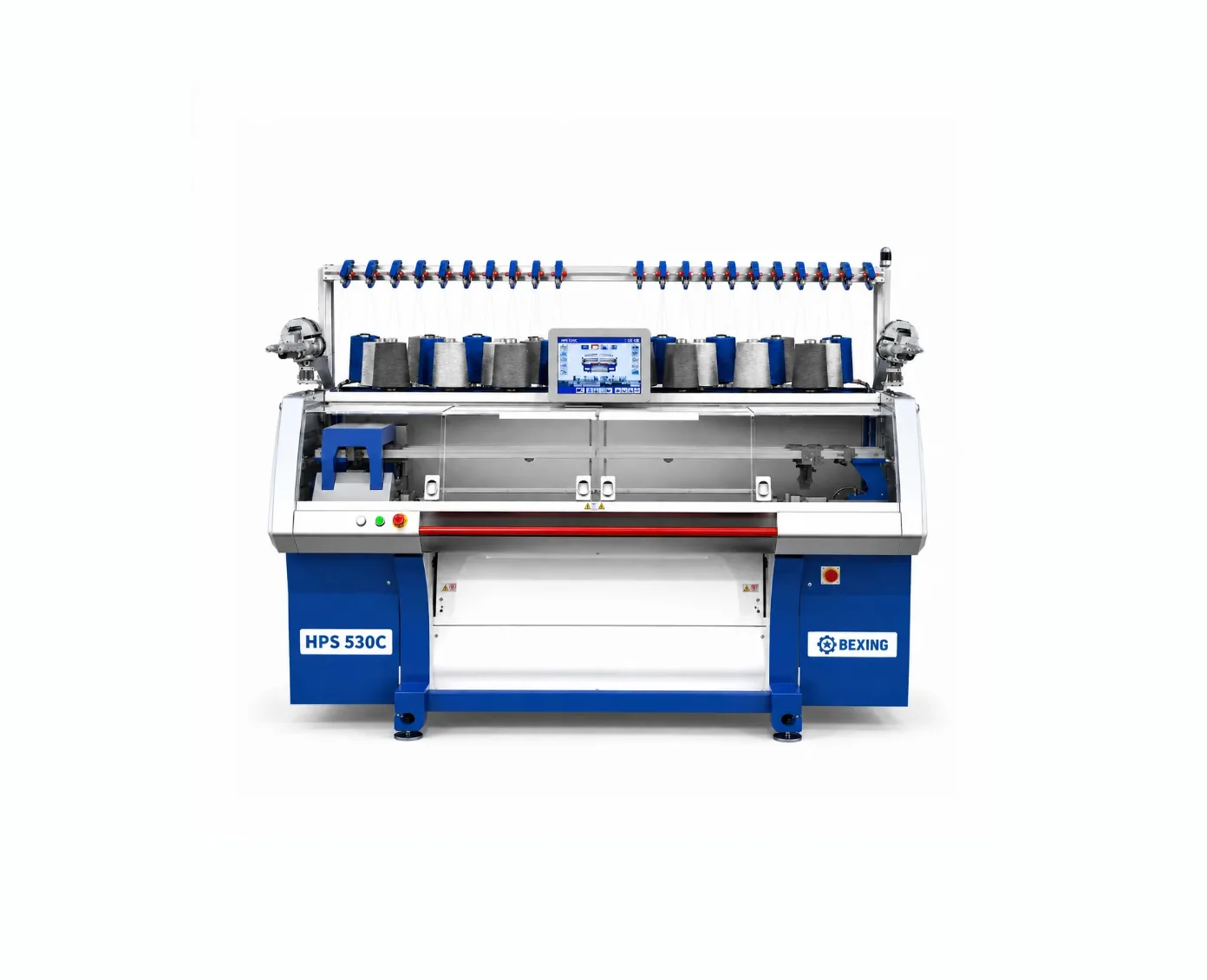 BEXING HPS 530C — 3 System Computerized Flat Knitting Machine